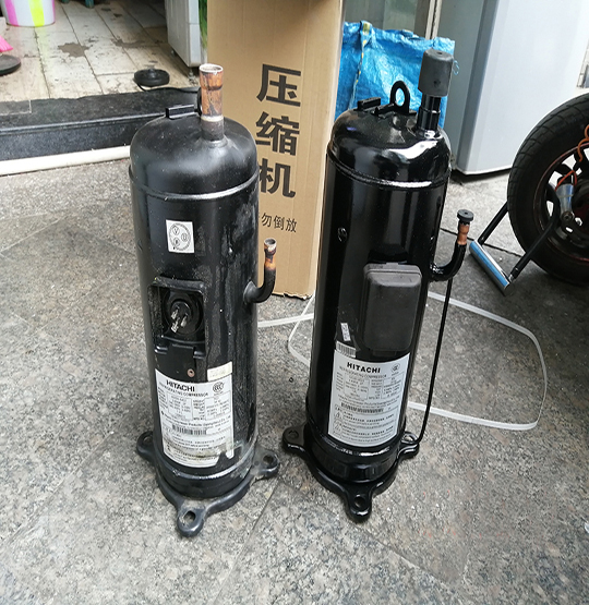 子长中央空调压缩机的更换维修